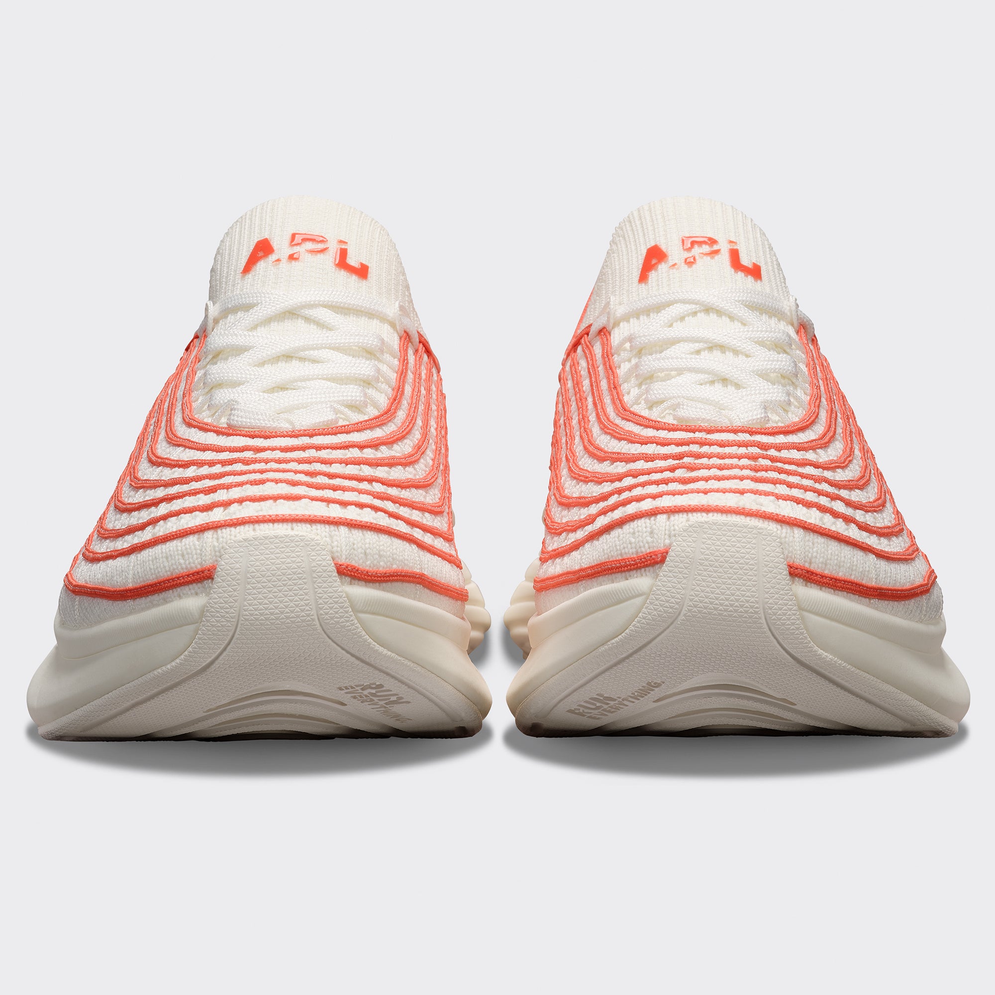 Men's TechLoom Zipline Ivory / Blood Orange - Image 4