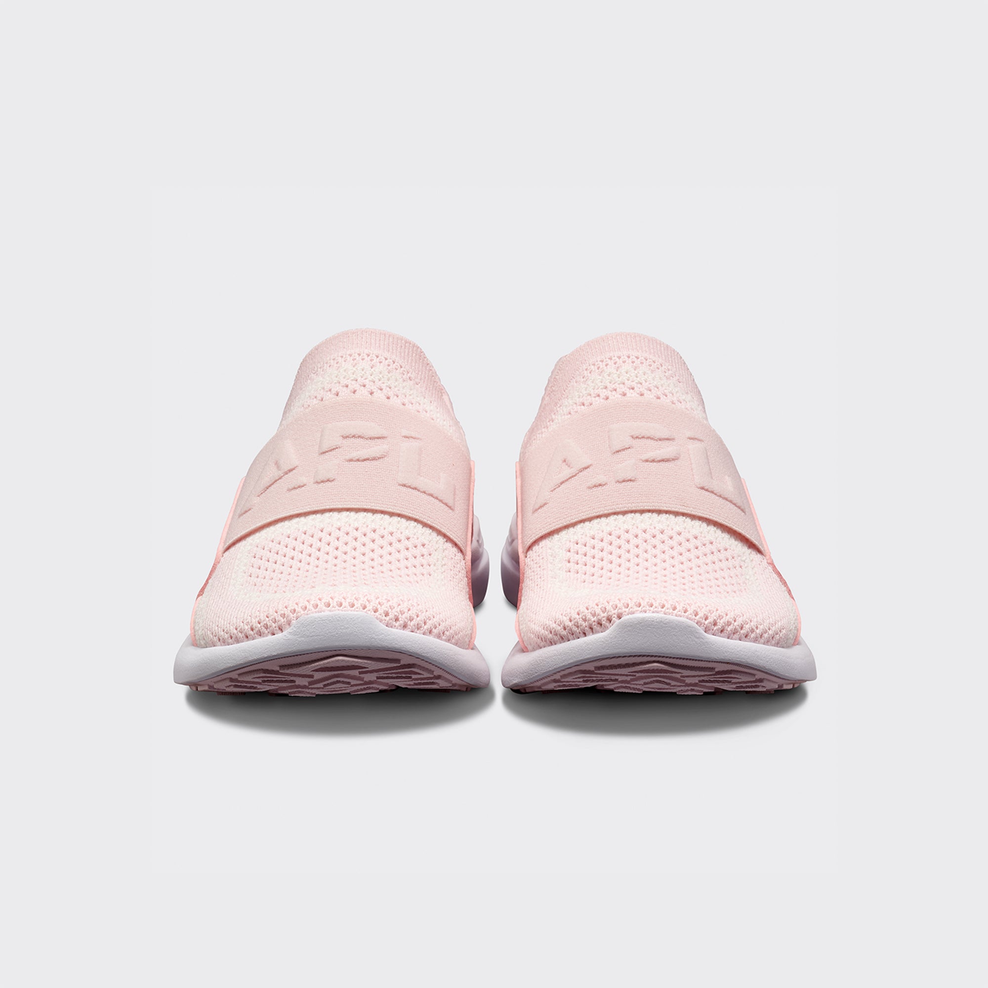 Youth's TechLoom Bliss Bleached Pink / Ivory / White - Image 4