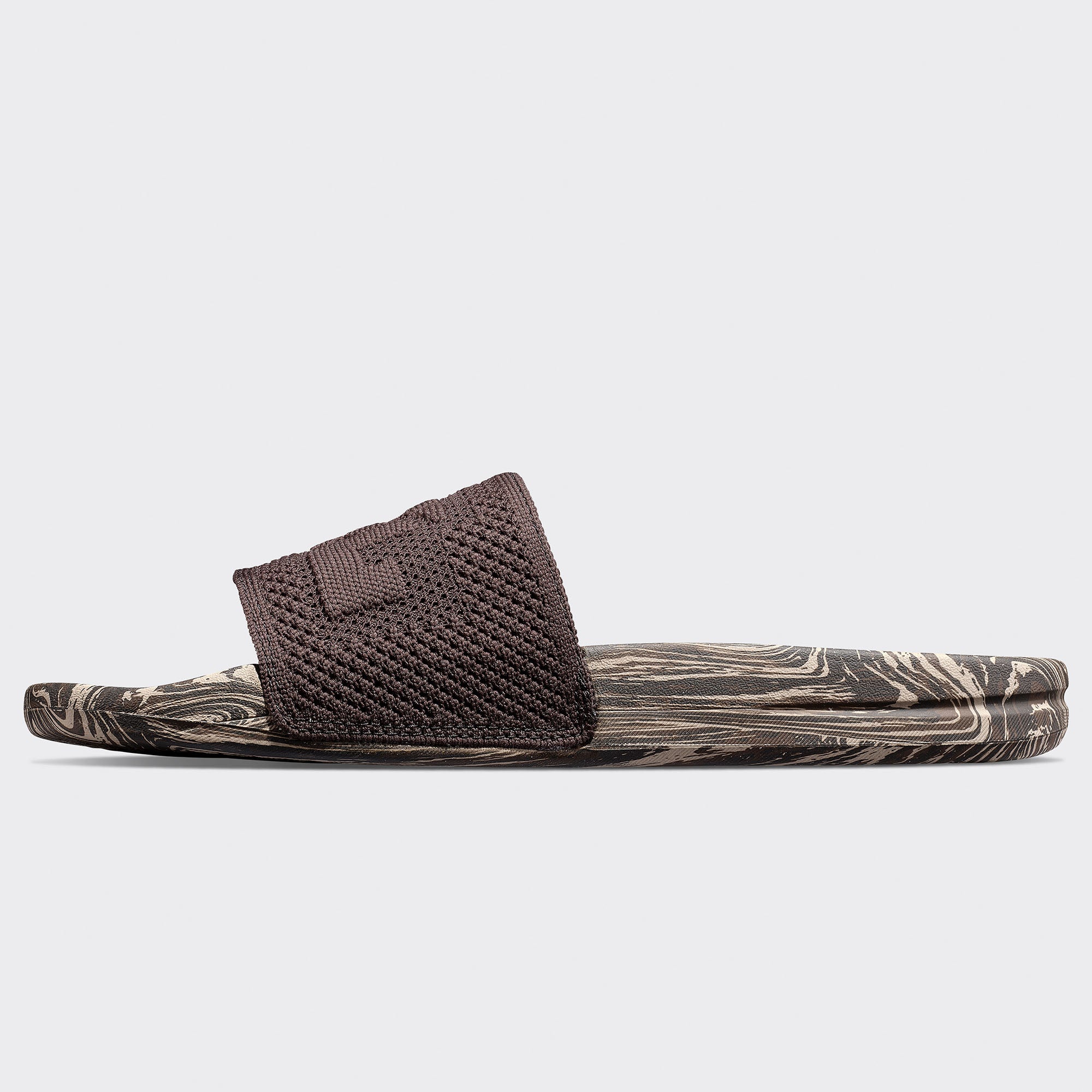 Women's Big Logo TechLoom Slide Chocolate / Sandstone / Marble - Image 3