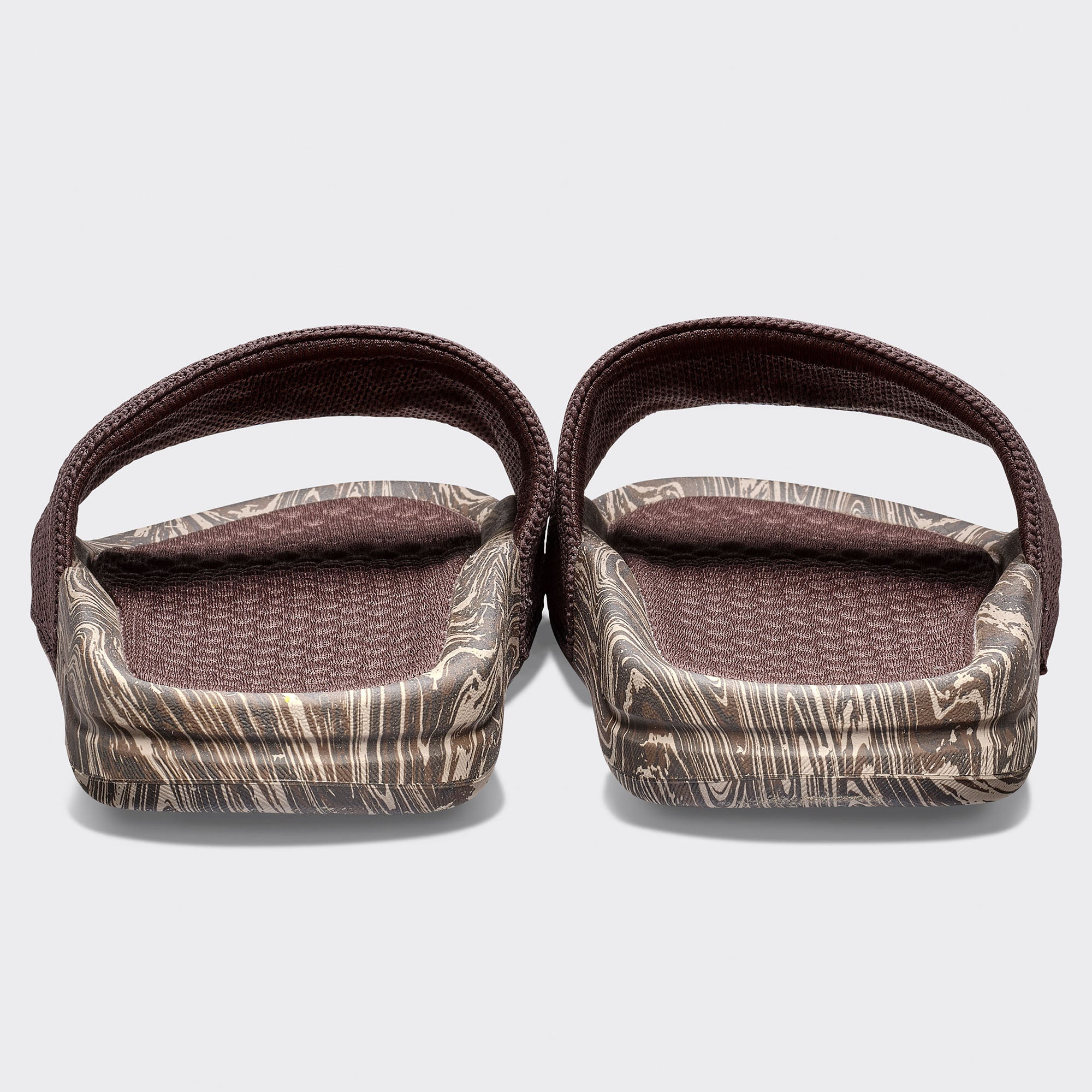 Women's Big Logo TechLoom Slide Chocolate / Sandstone / Marble - Image 4