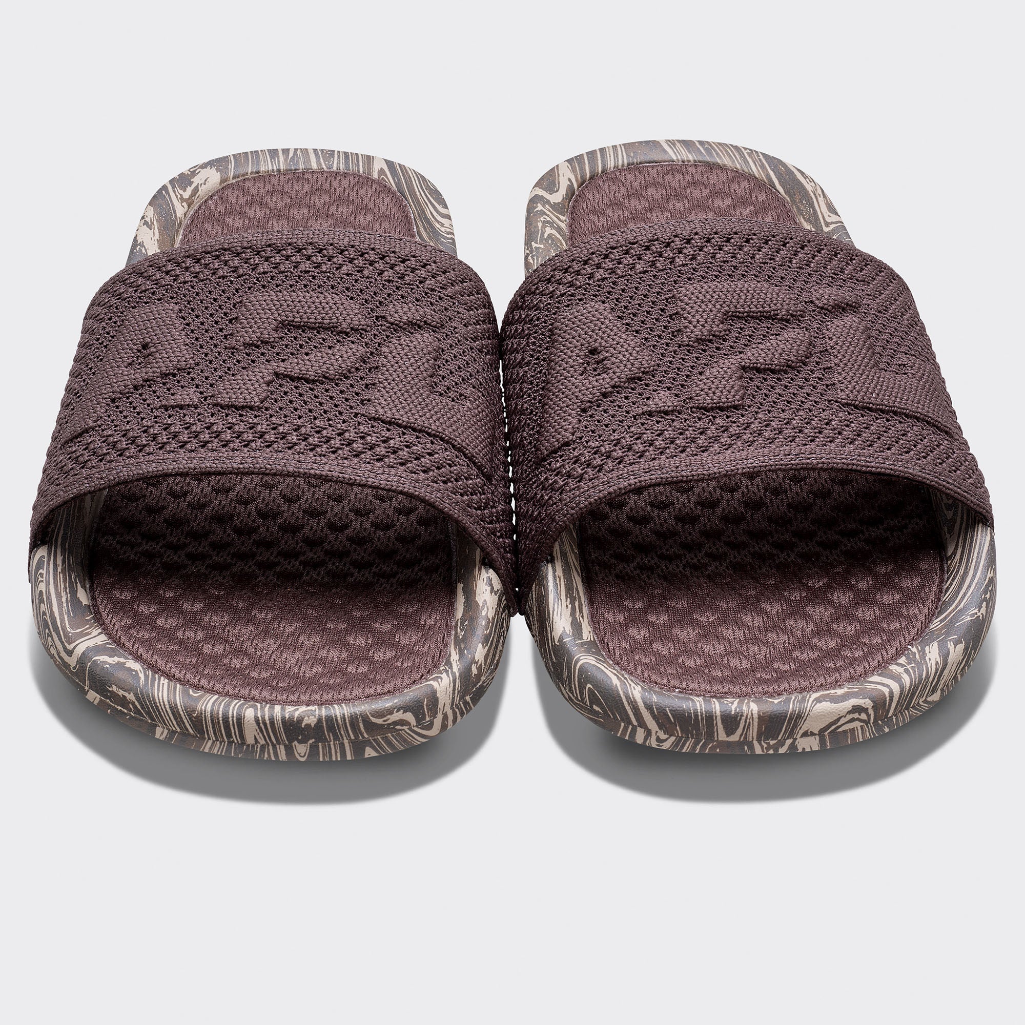 Women's Big Logo TechLoom Slide Chocolate / Sandstone / Marble - Image 5