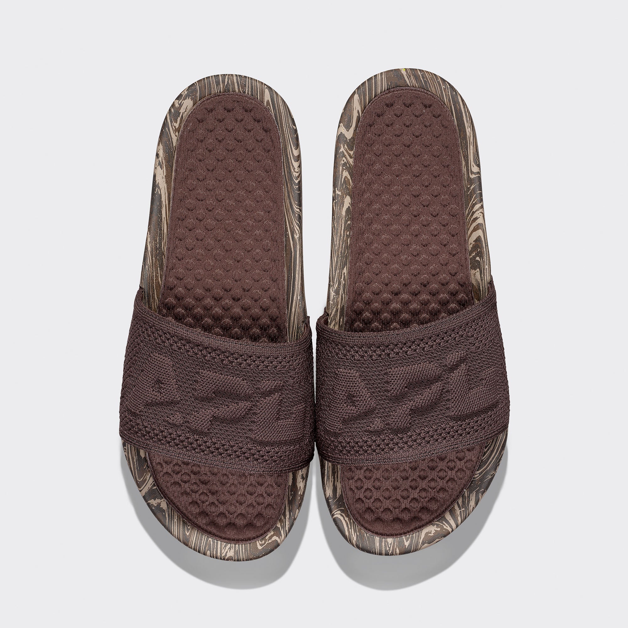 Women's Big Logo TechLoom Slide Chocolate / Sandstone / Marble