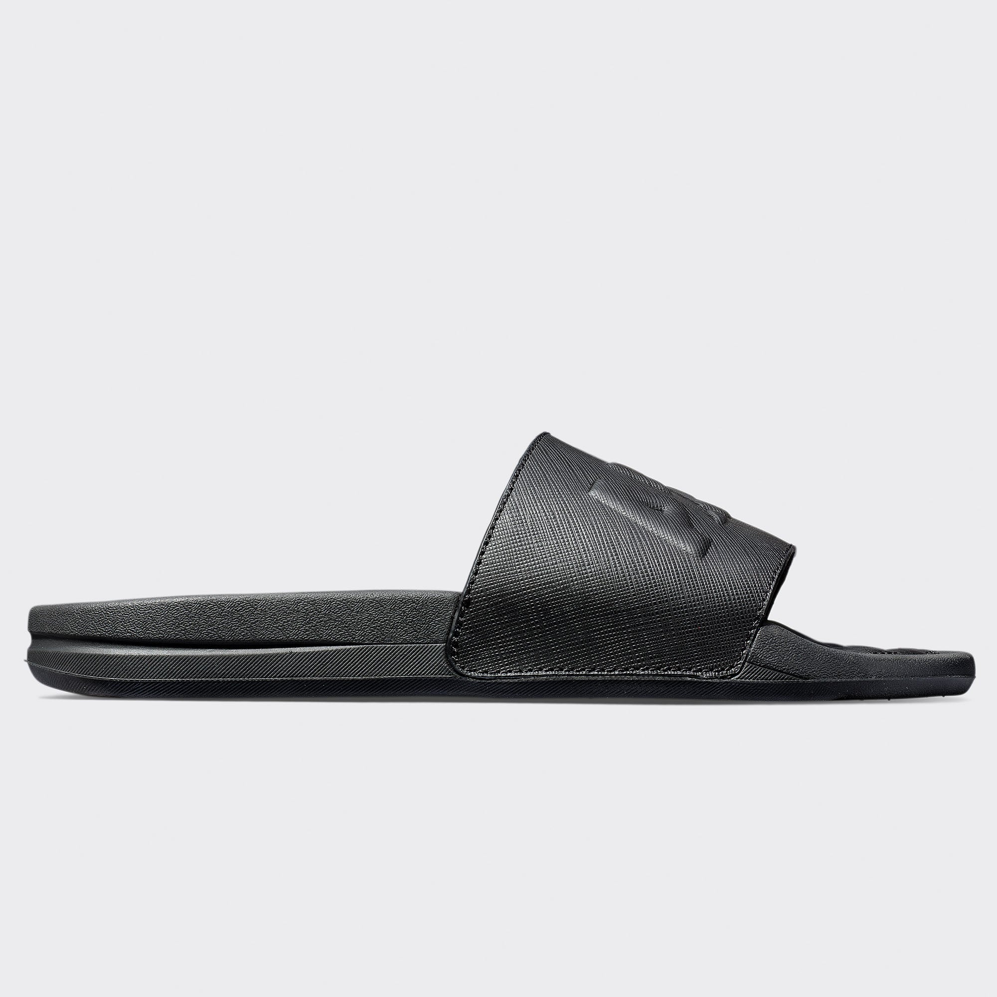 Men's Lusso Logo Slide Black - Image 2