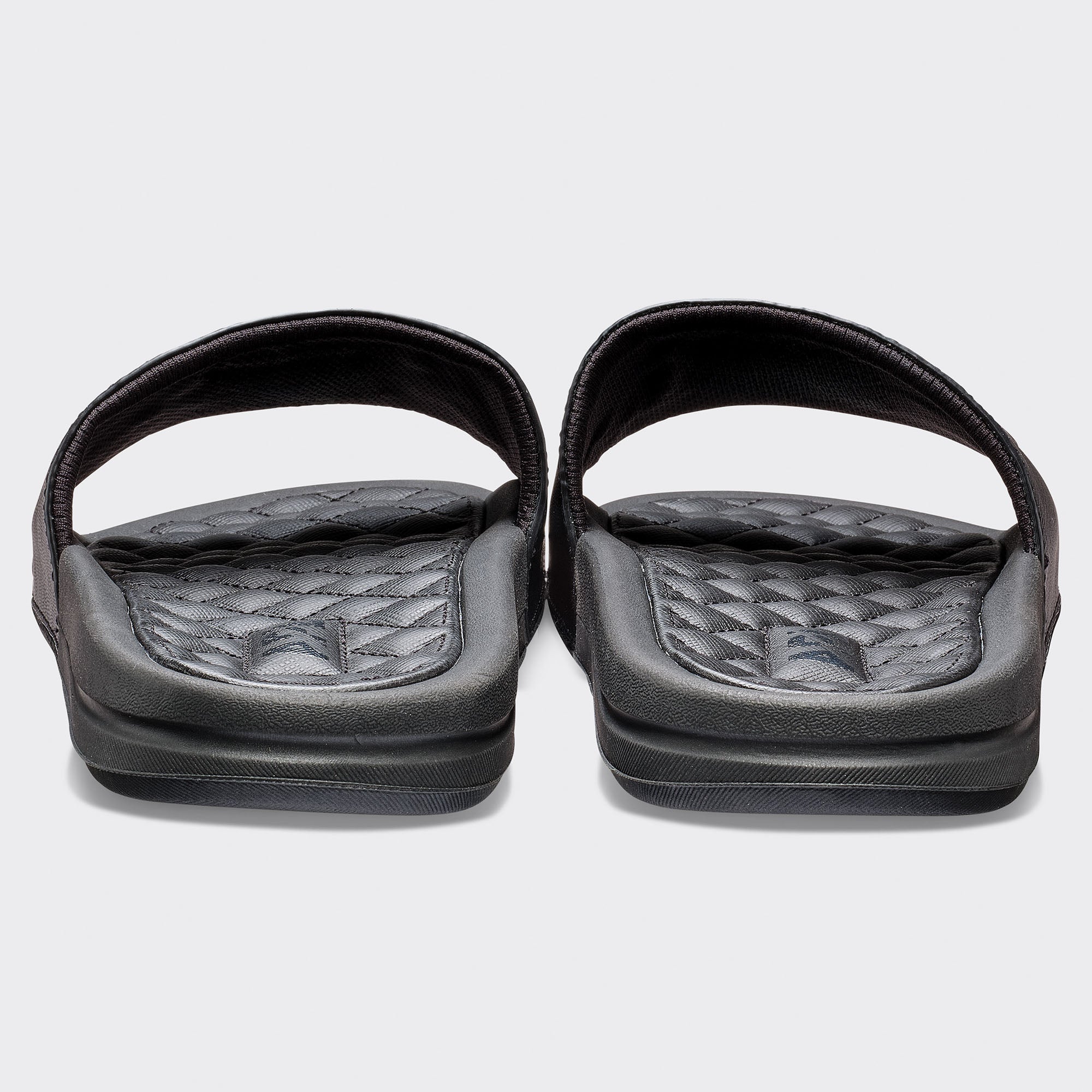 Men's Lusso Logo Slide Black - Image 4