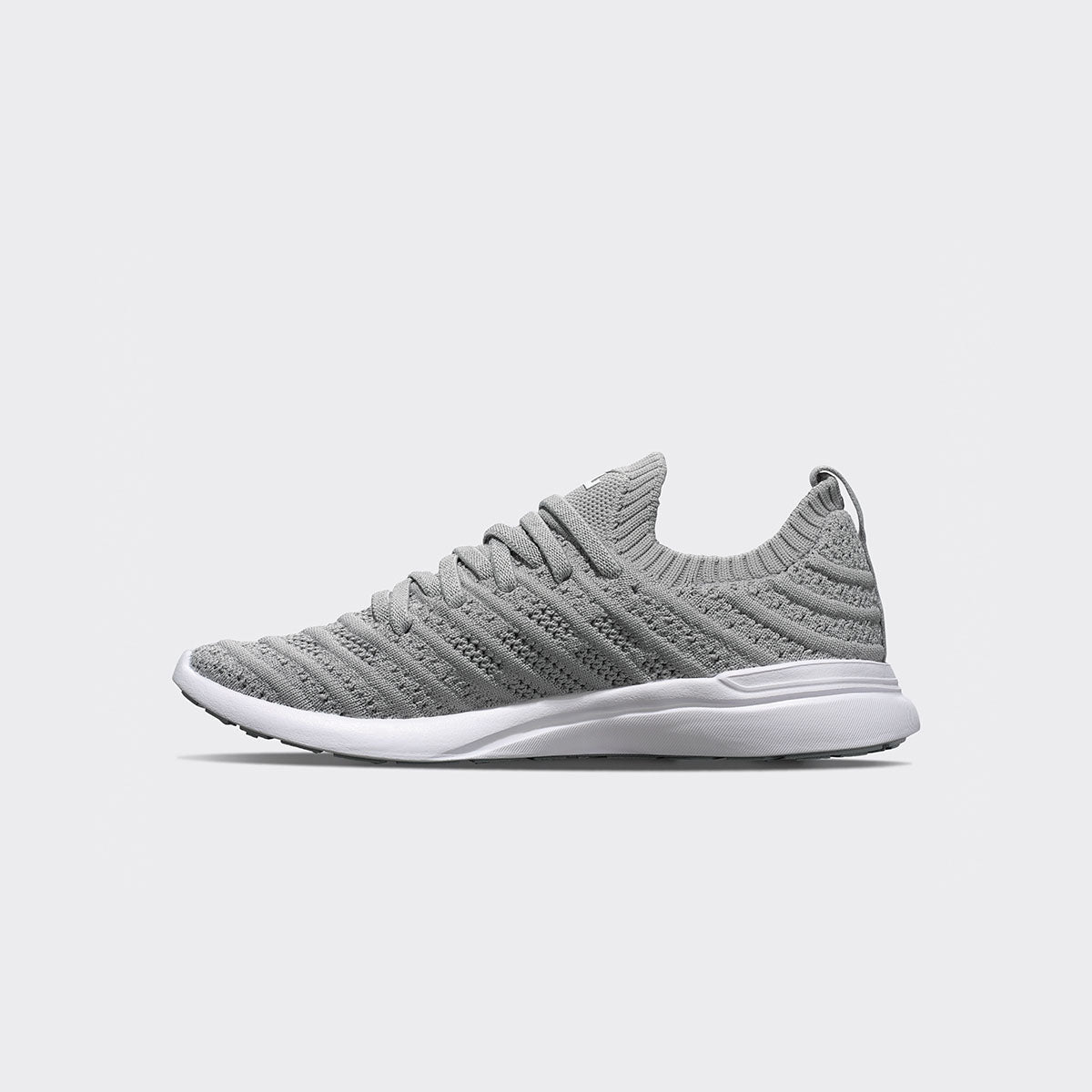 Youth's TechLoom Wave Cement / White - Image 2