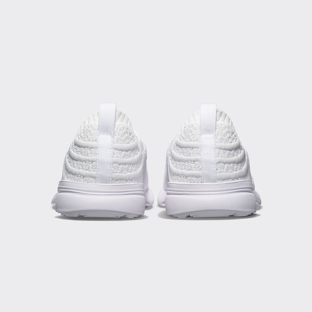 Youth's TechLoom Wave White / White - Image 3
