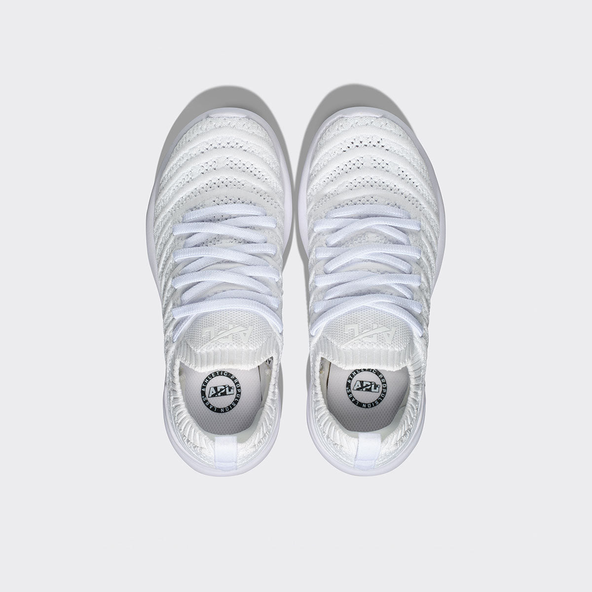 Youth's TechLoom Wave White / White - Image 5
