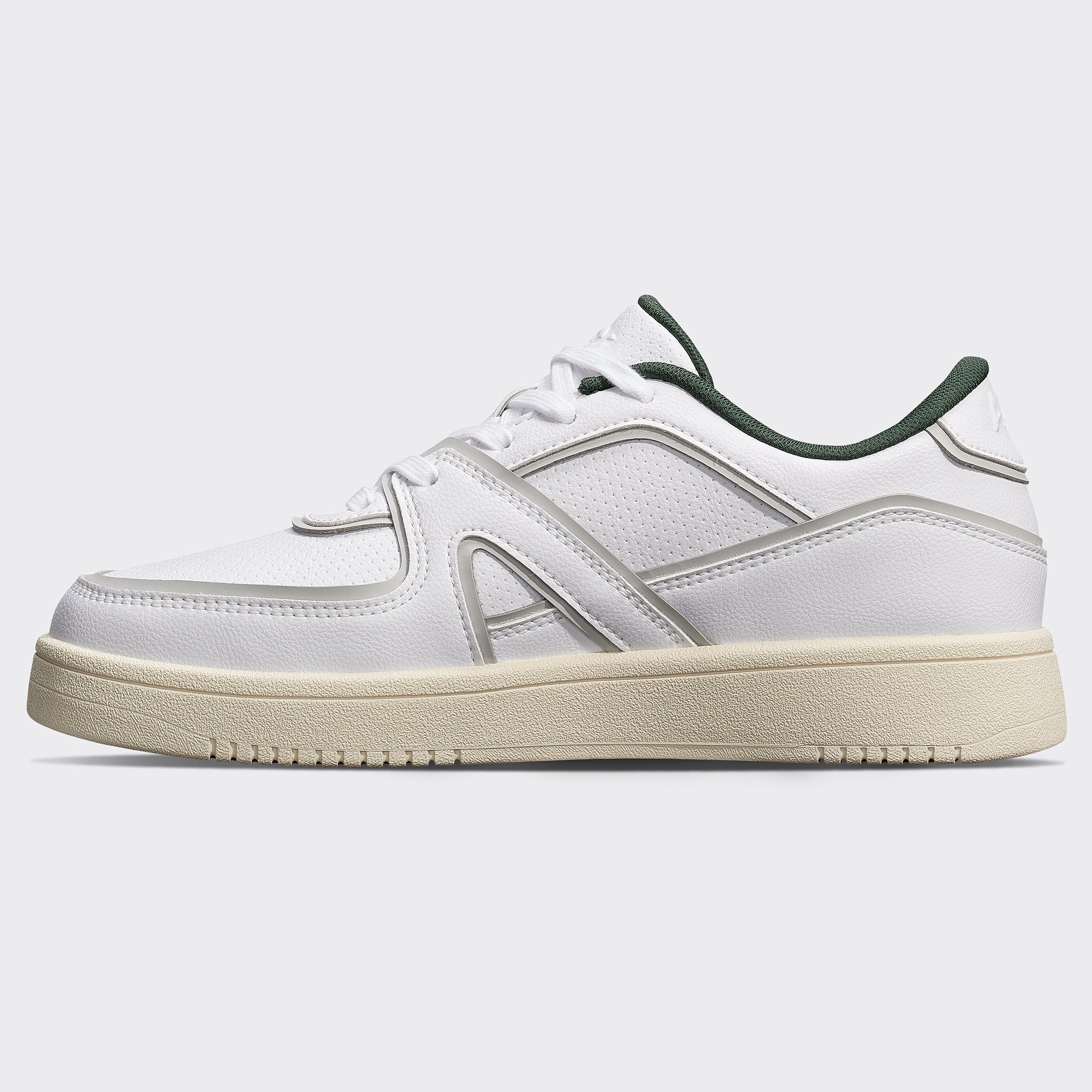 Women's Nostalgia '87 White / Pristine / Great Green - Image 2