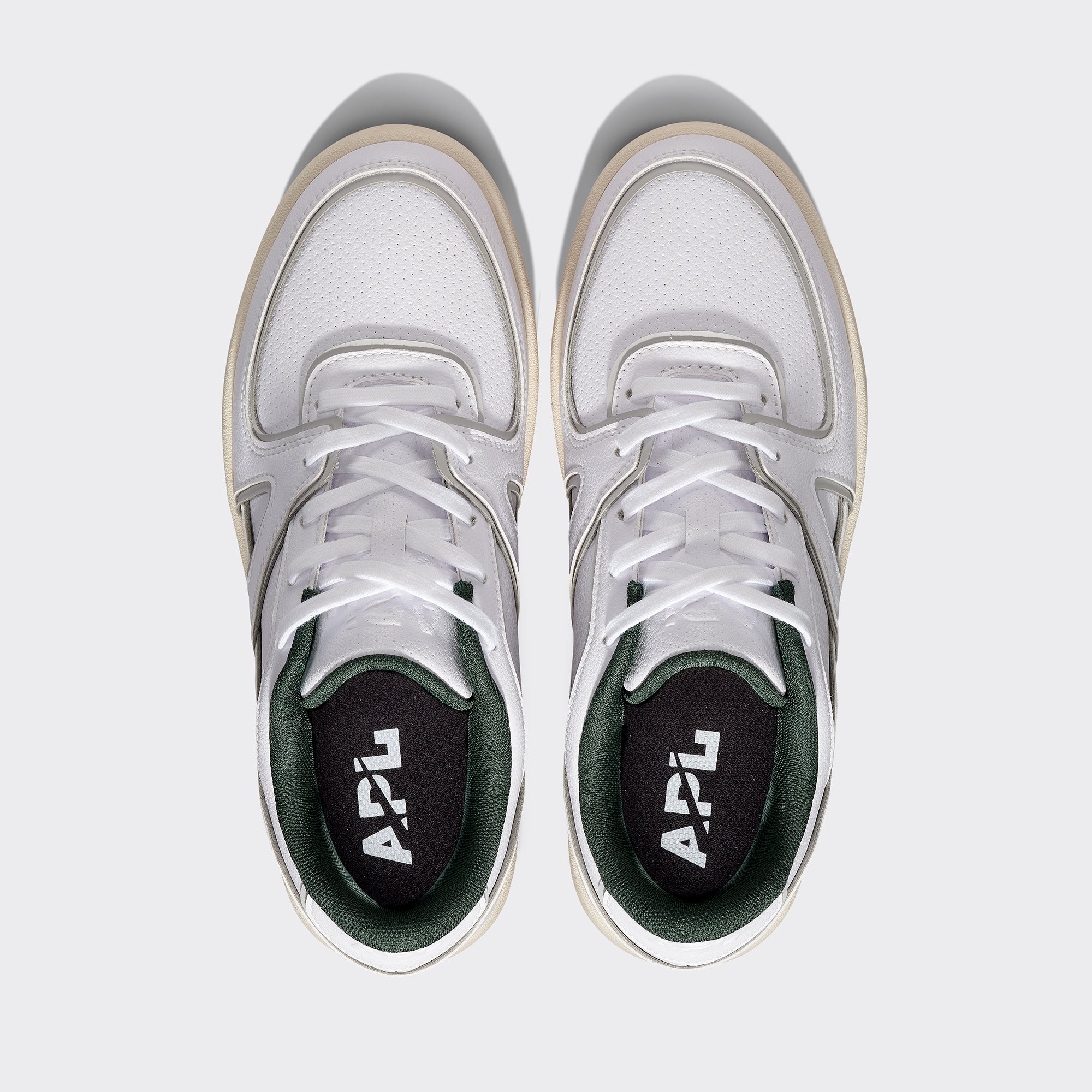 Women's Nostalgia '87 White / Pristine / Great Green - Image 5