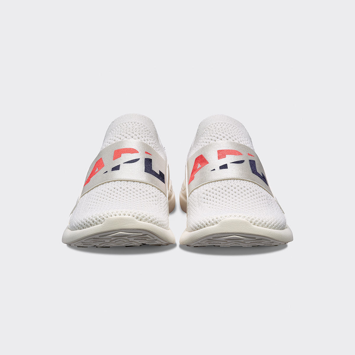 Youth's TechLoom Bliss Ivory / Red / Navy - Image 4