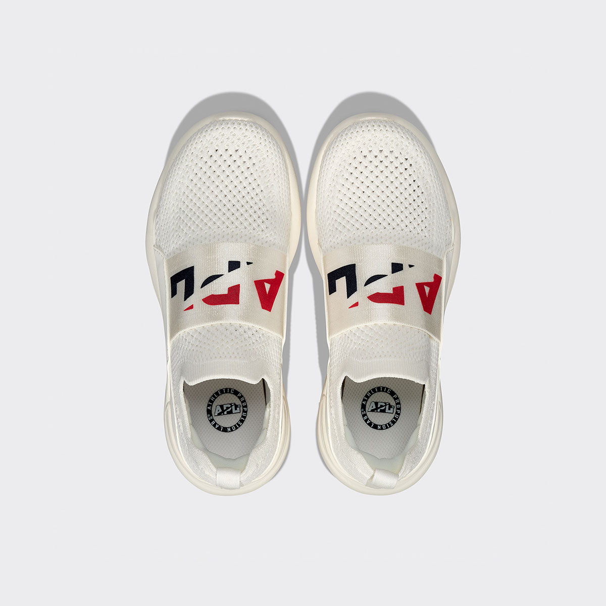Youth's TechLoom Bliss Ivory / Red / Navy - Image 5