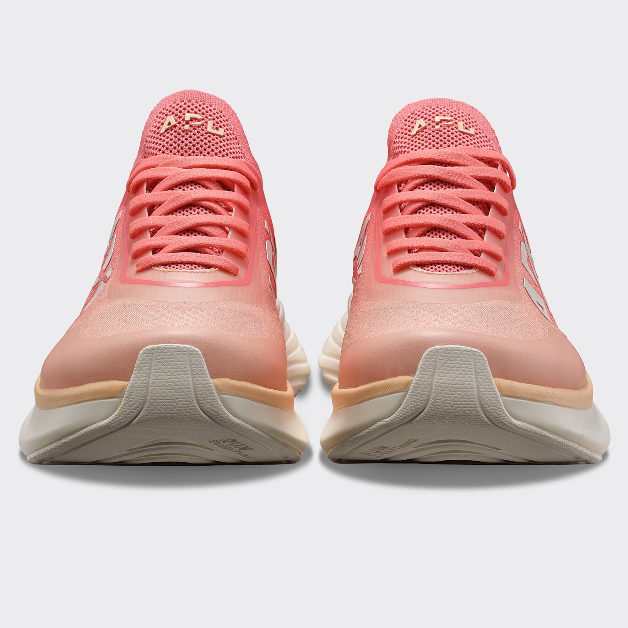 Women's APL Podium Faded Peach / Fire Coral / Ombre - Image 4