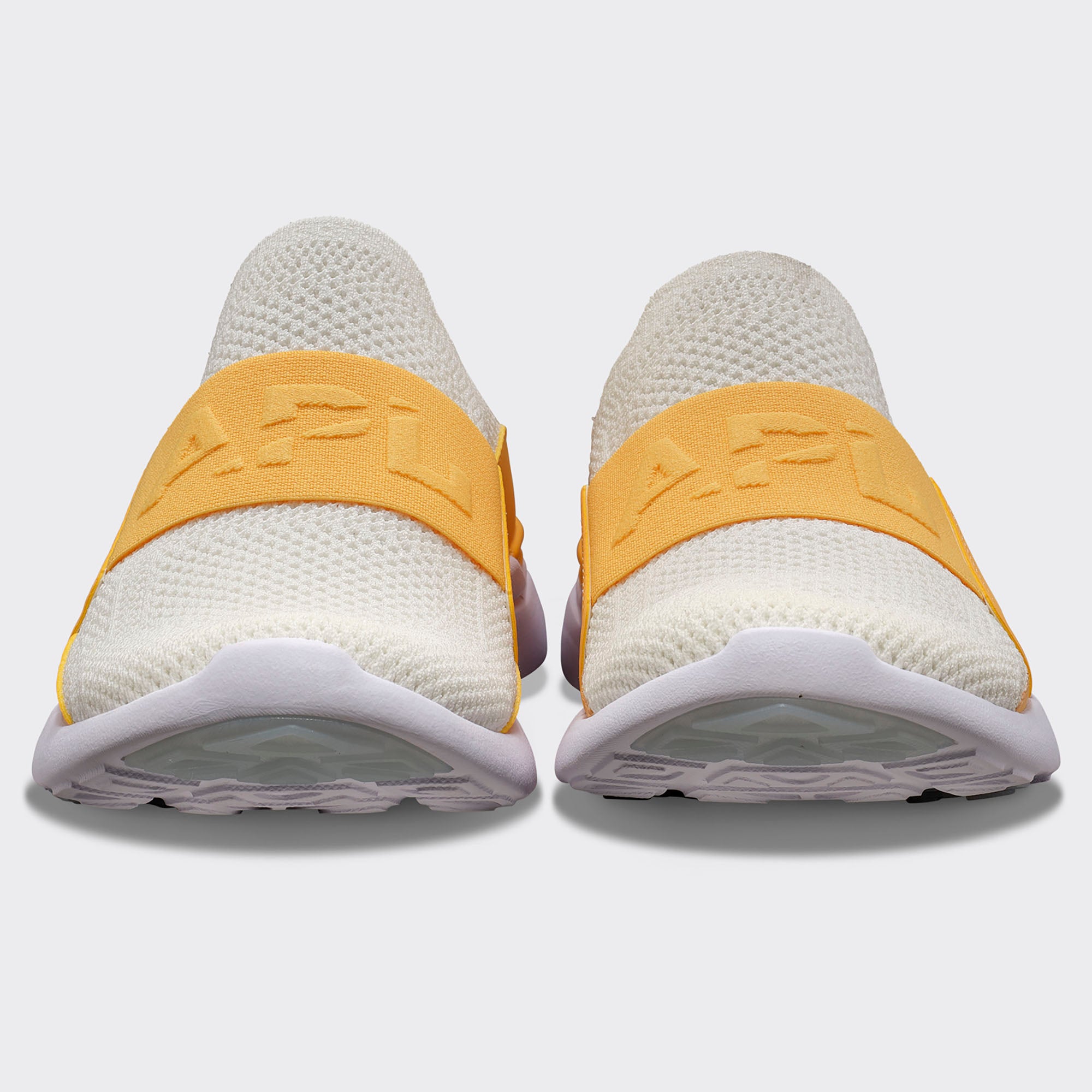 Women's TechLoom Bliss White / Marigold / UV - Image 4
