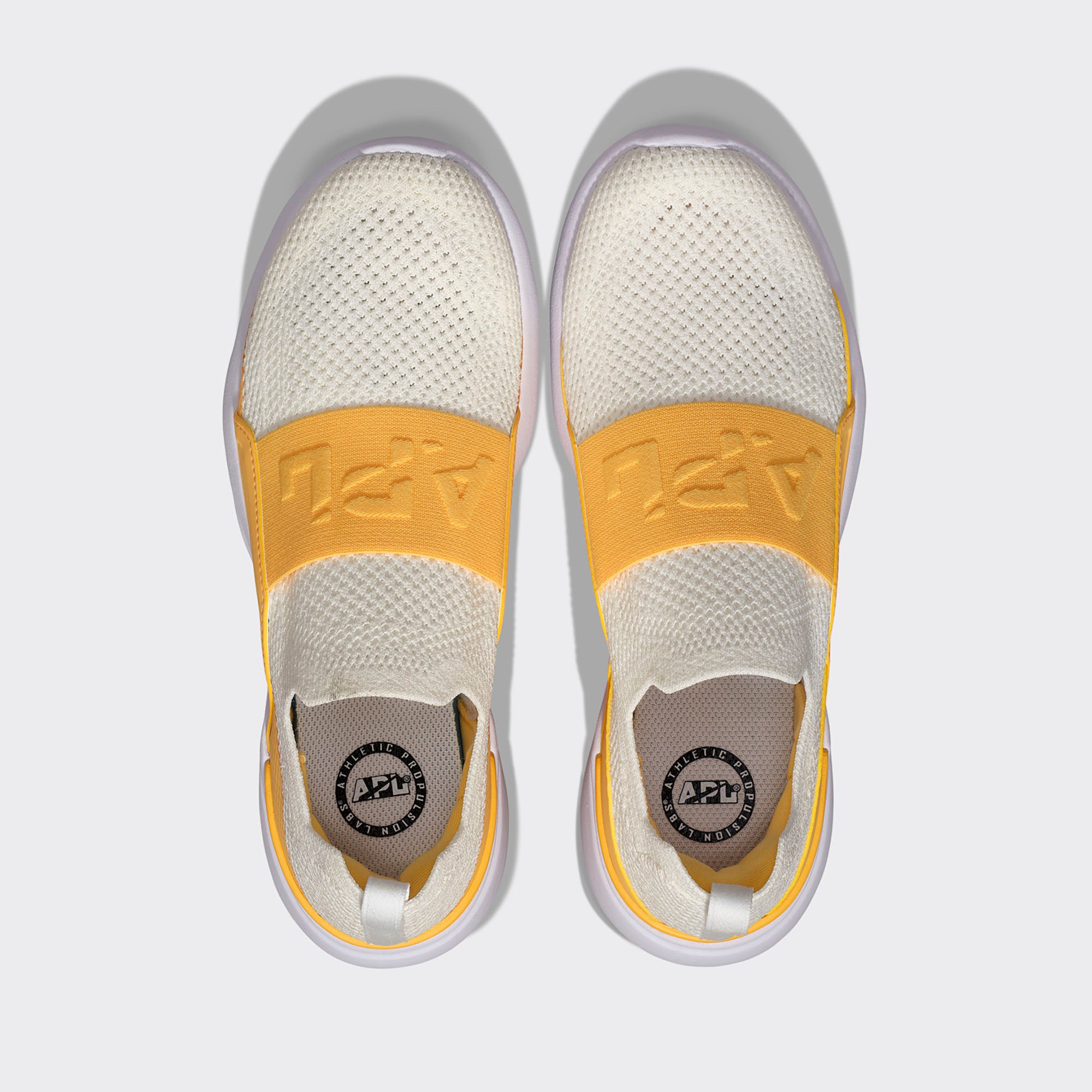 Women's TechLoom Bliss White / Marigold / UV - Image 5