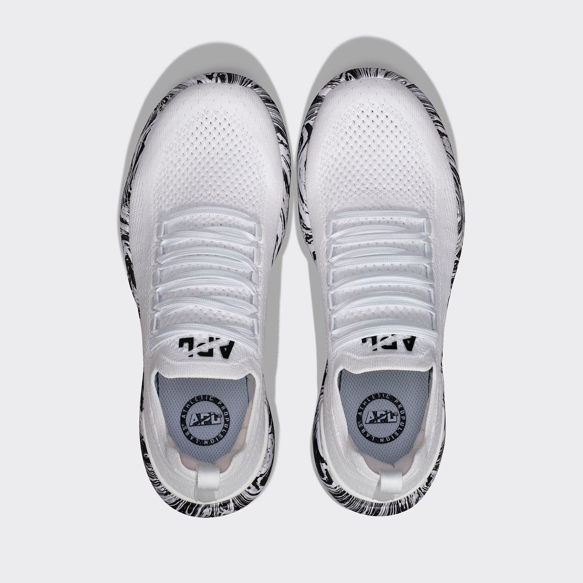 Men's TechLoom Breeze White / Black / Marble - Image 5