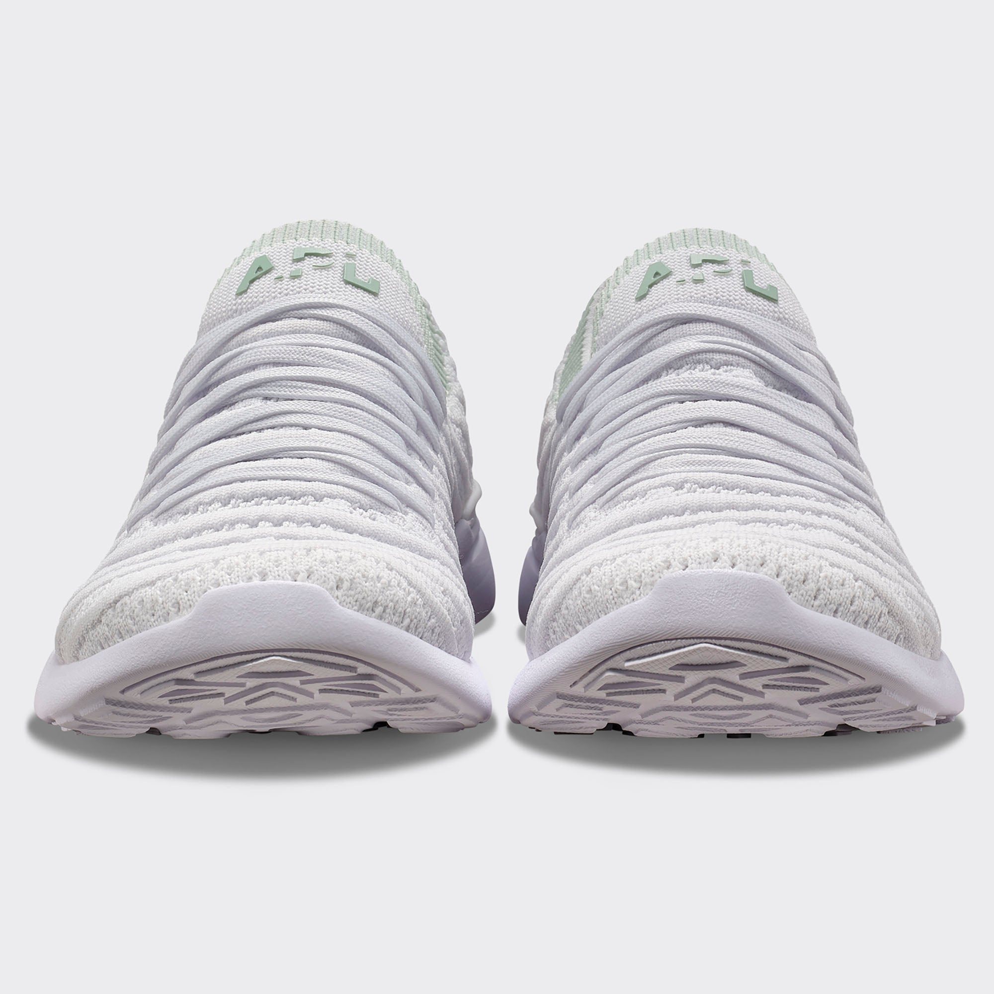Women's TechLoom Wave White / Matcha / Ribbed - Image 4