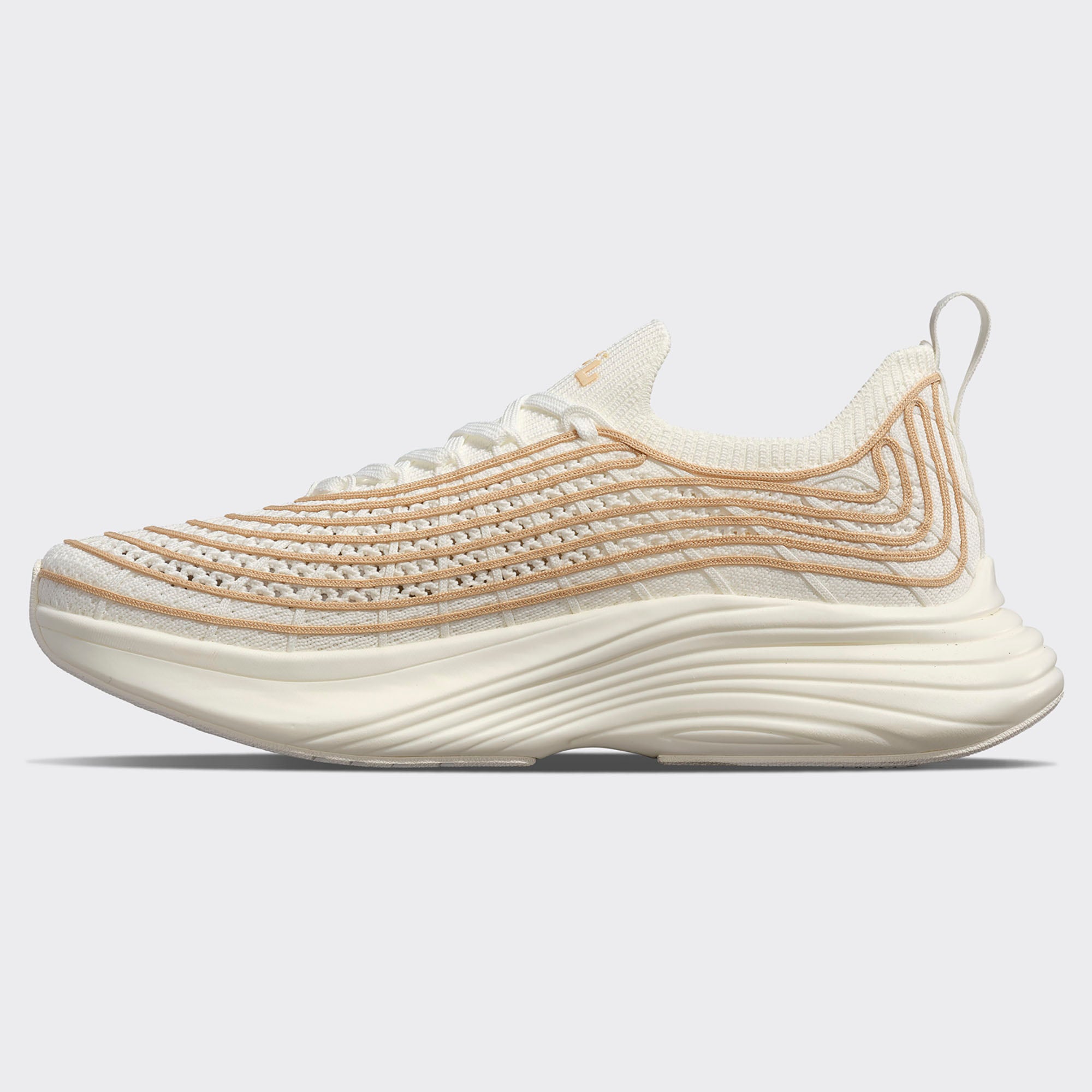 Men's TechLoom Zipline Ivory / Camel - Image 2