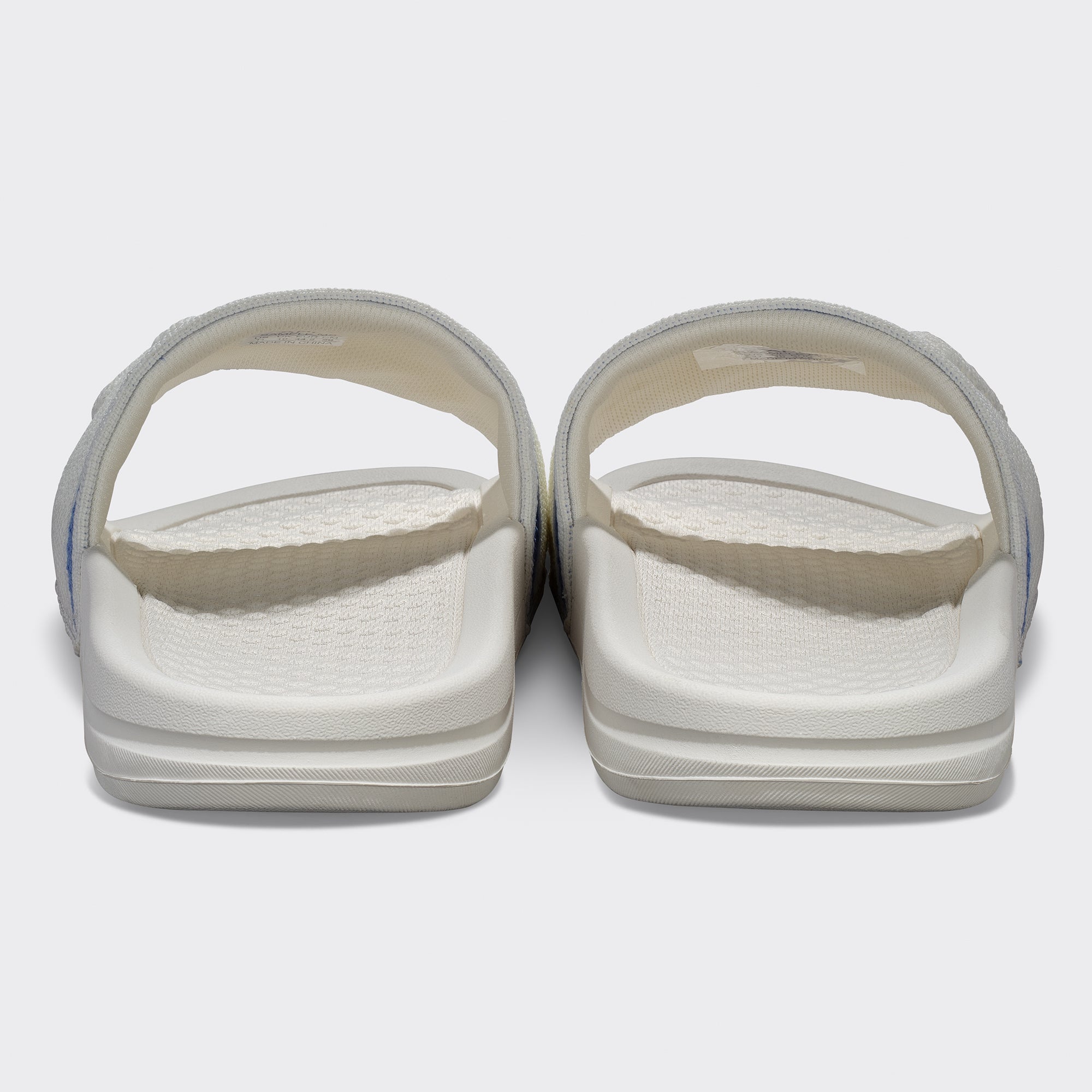 Men's Big Logo TechLoom Slide Ivory / Daydream - Image 4