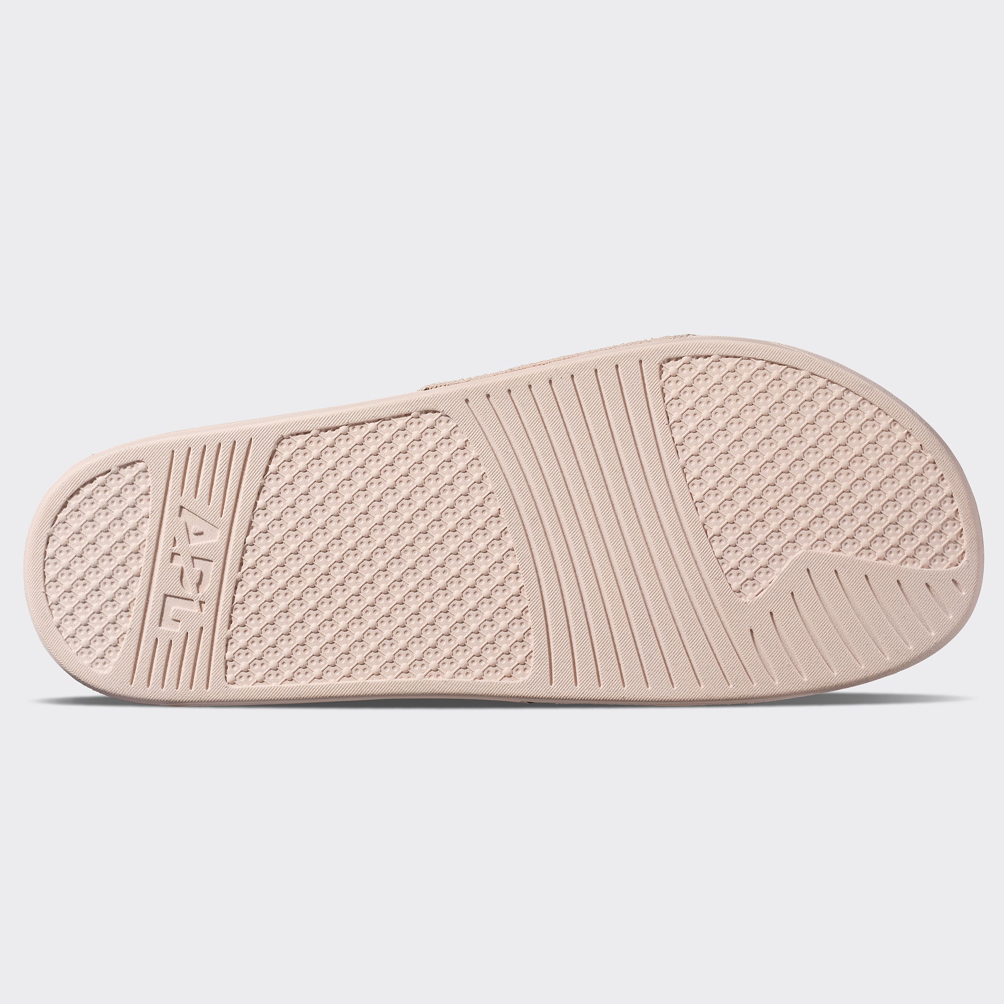 Men's Big Logo TechLoom Slide Oat Silk / Chocolate - Image 6