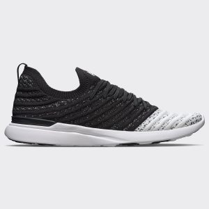 Men's TechLoom Wave Black / White / White