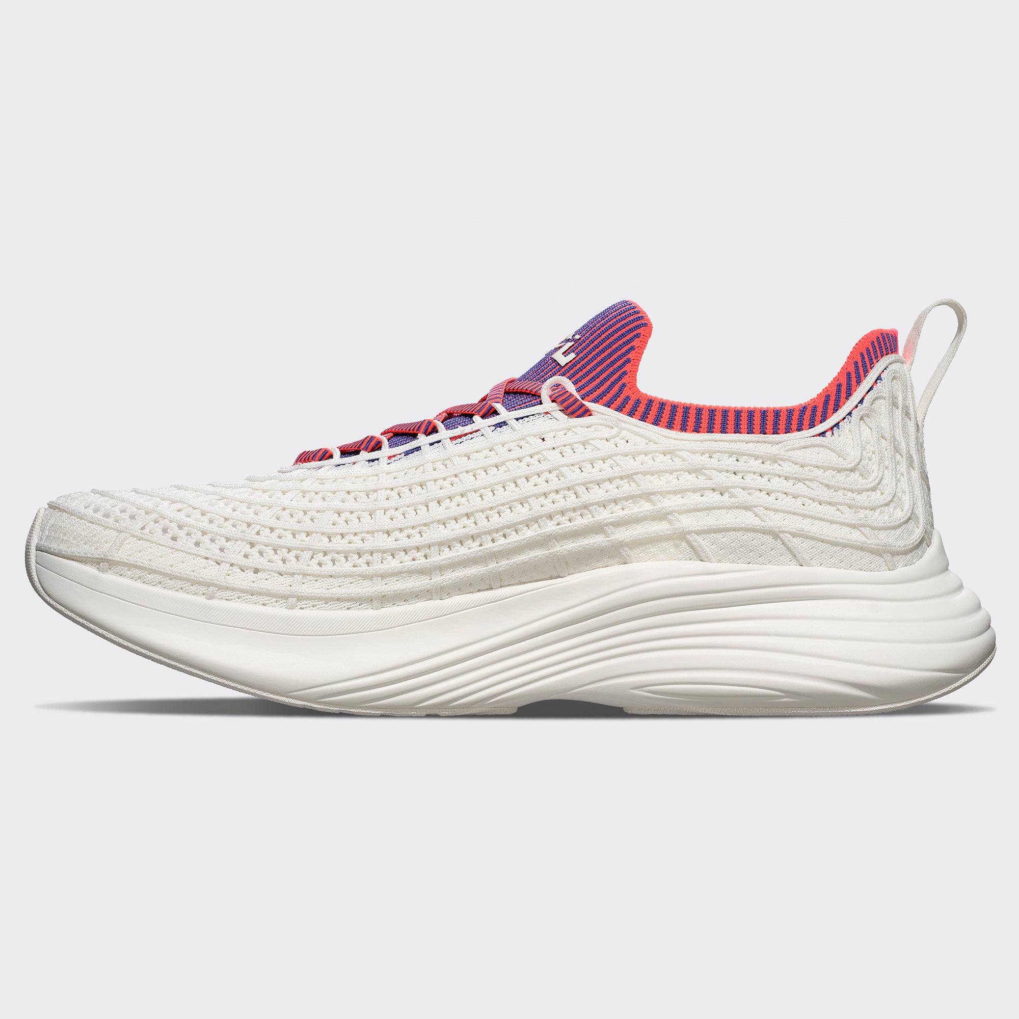 Men's TechLoom Zipline Ivory / Blue Haze / Impulse Red - Image 2