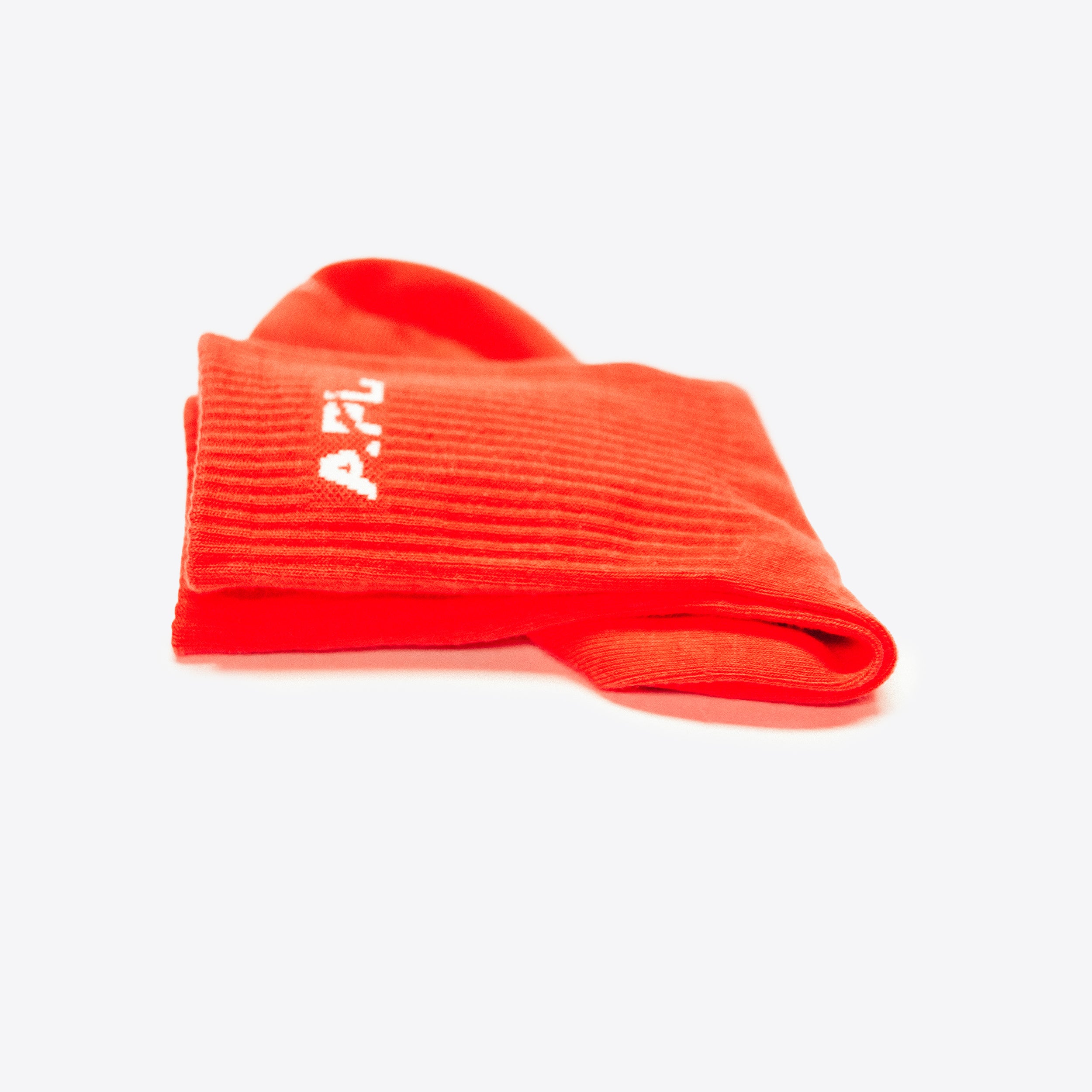 APL Lux Logo Socks Laser Red / White - Image 2