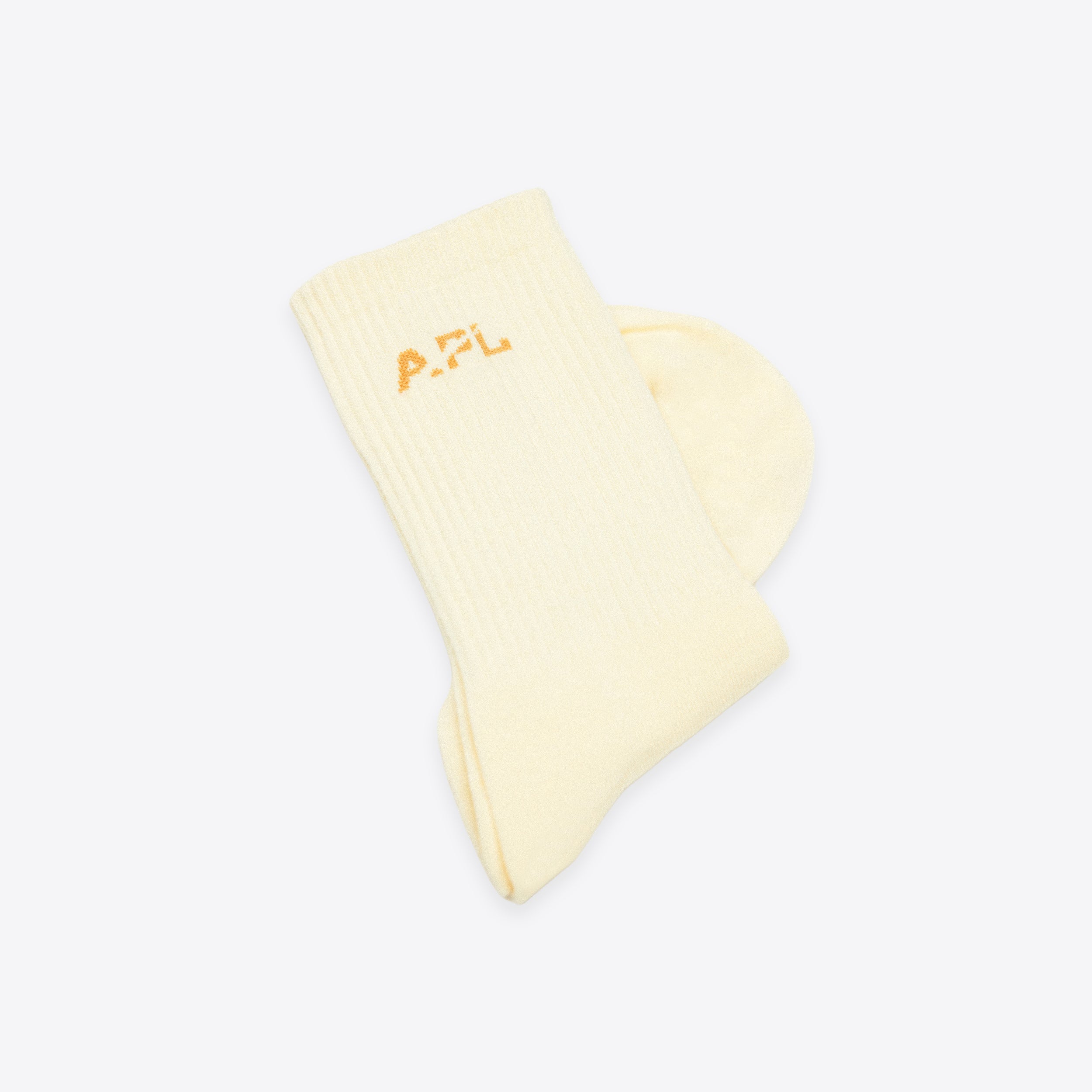 APL Lux Logo Socks Vanilla / Tan