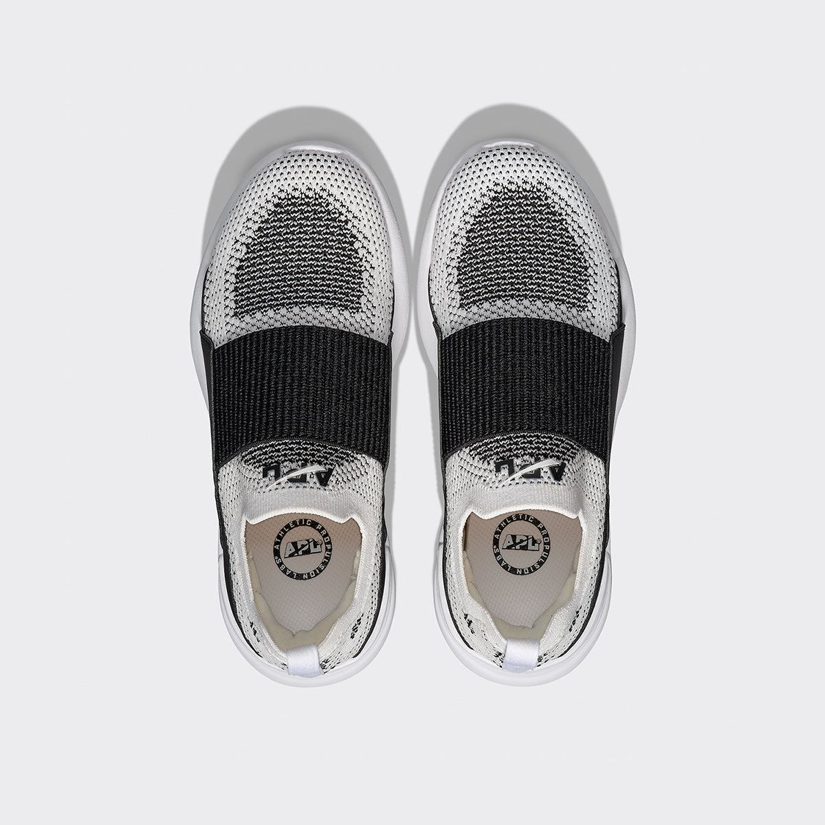 Youth's TechLoom Bliss White / Black / Black / Ribbed - Image 5