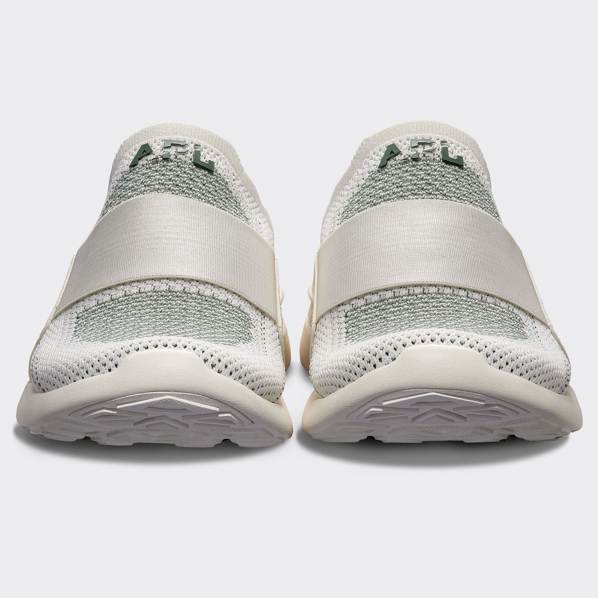Men's TechLoom Bliss Ivory / Deep Jade - Image 4