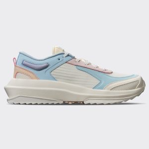 Men's Jogger Linen / Powder Blue / Chalk