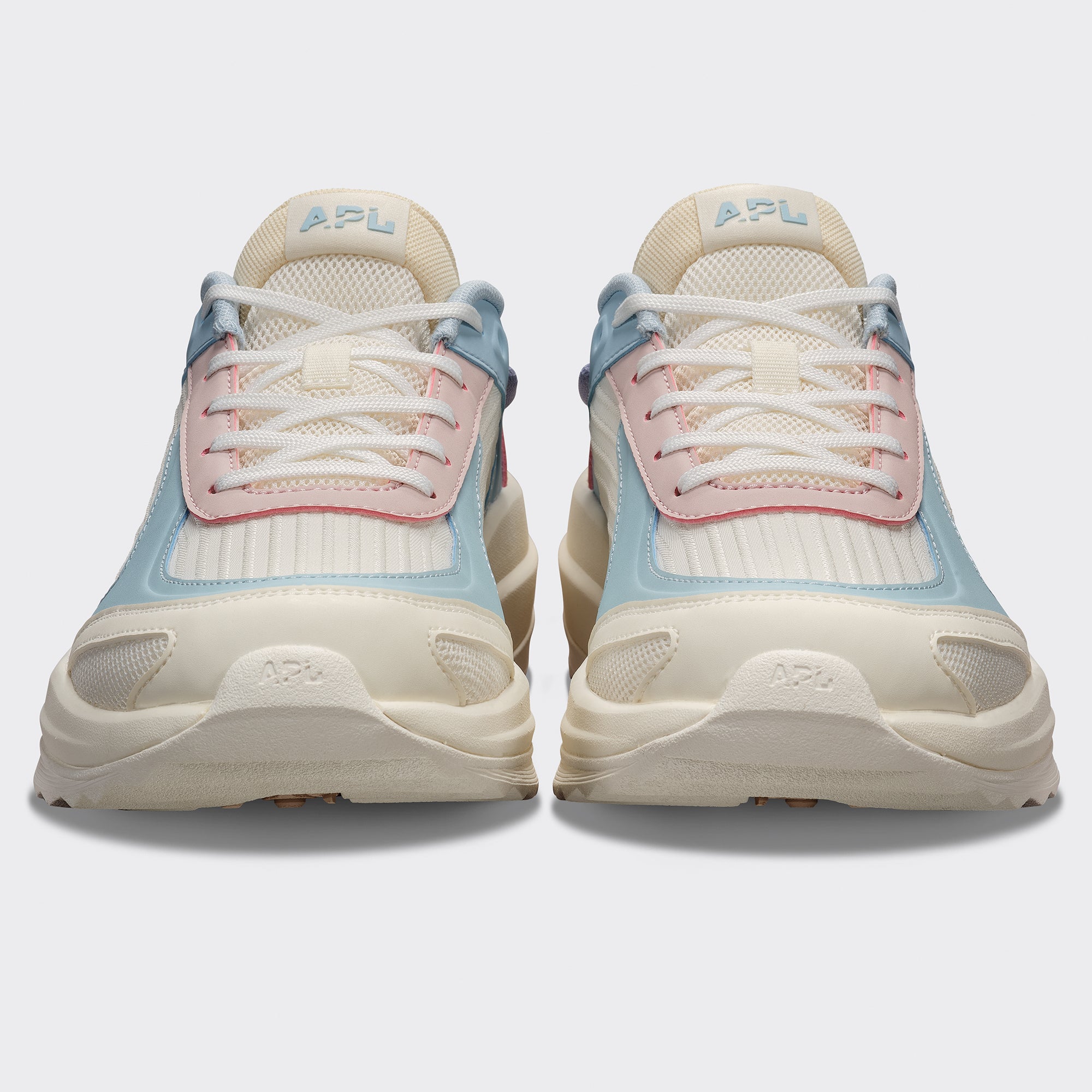 Men's Jogger Linen / Powder Blue / Chalk - Image 4