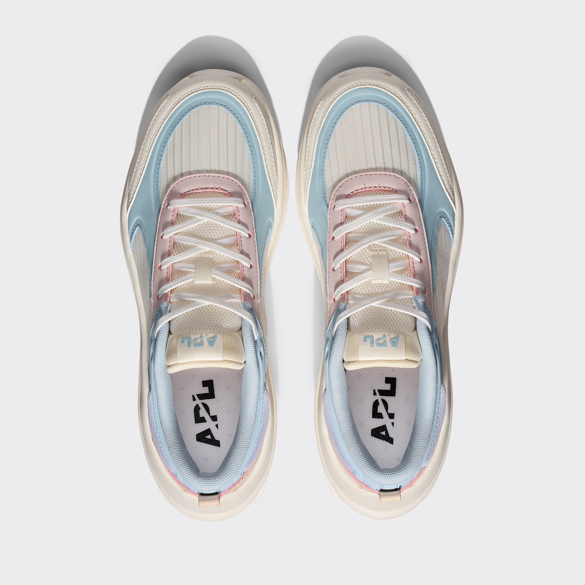 Women's Jogger Linen / Powder Blue / Chalk - Image 5