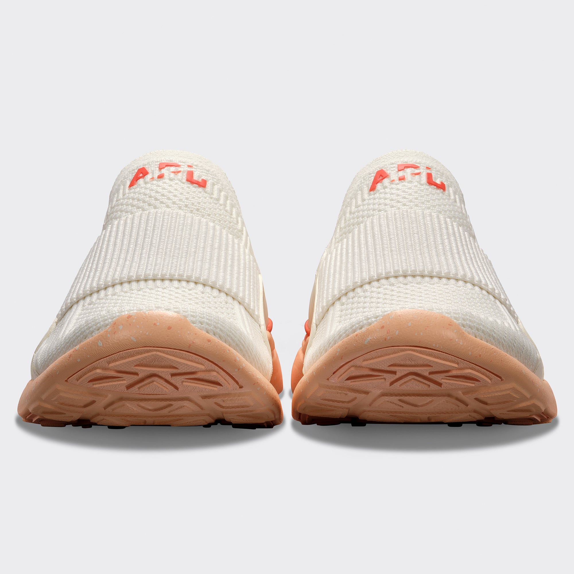 Men's TechLoom Bliss Ivory / Faded Peach / Blood Orange - Image 4
