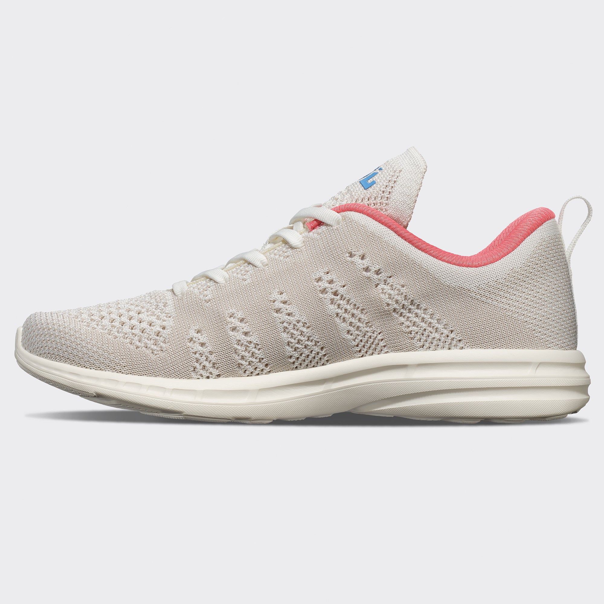 Women's TechLoom Pro Ivory / Guava / Coastal Blue - Image 2
