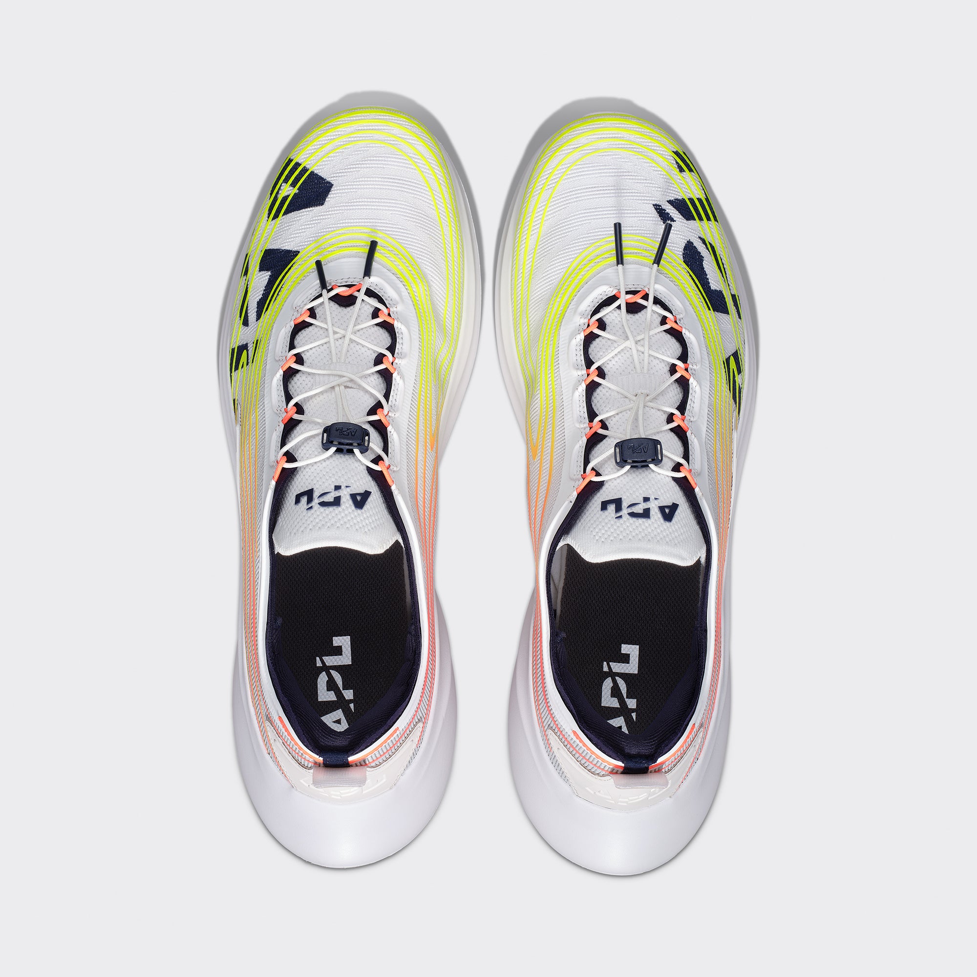 Women's APL Veil White / Energy / Laser Red - Image 5