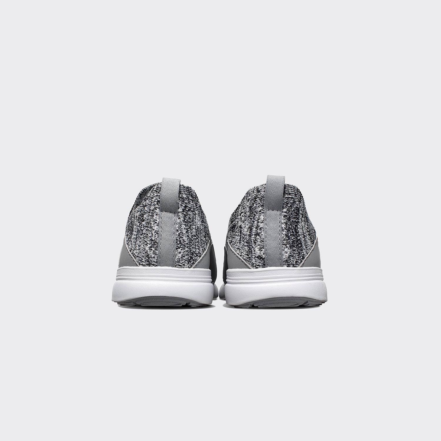 Youth's TechLoom Bliss Heather Grey / White - Image 4