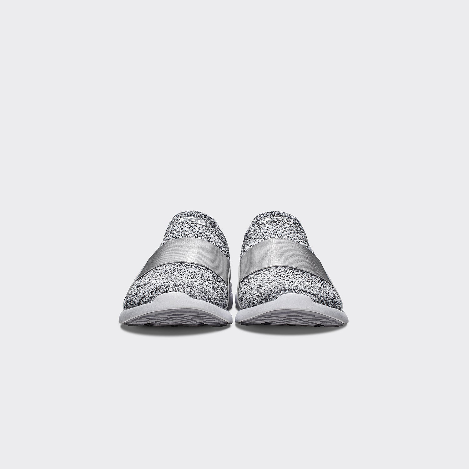 Youth's TechLoom Bliss Heather Grey / White - Image 5