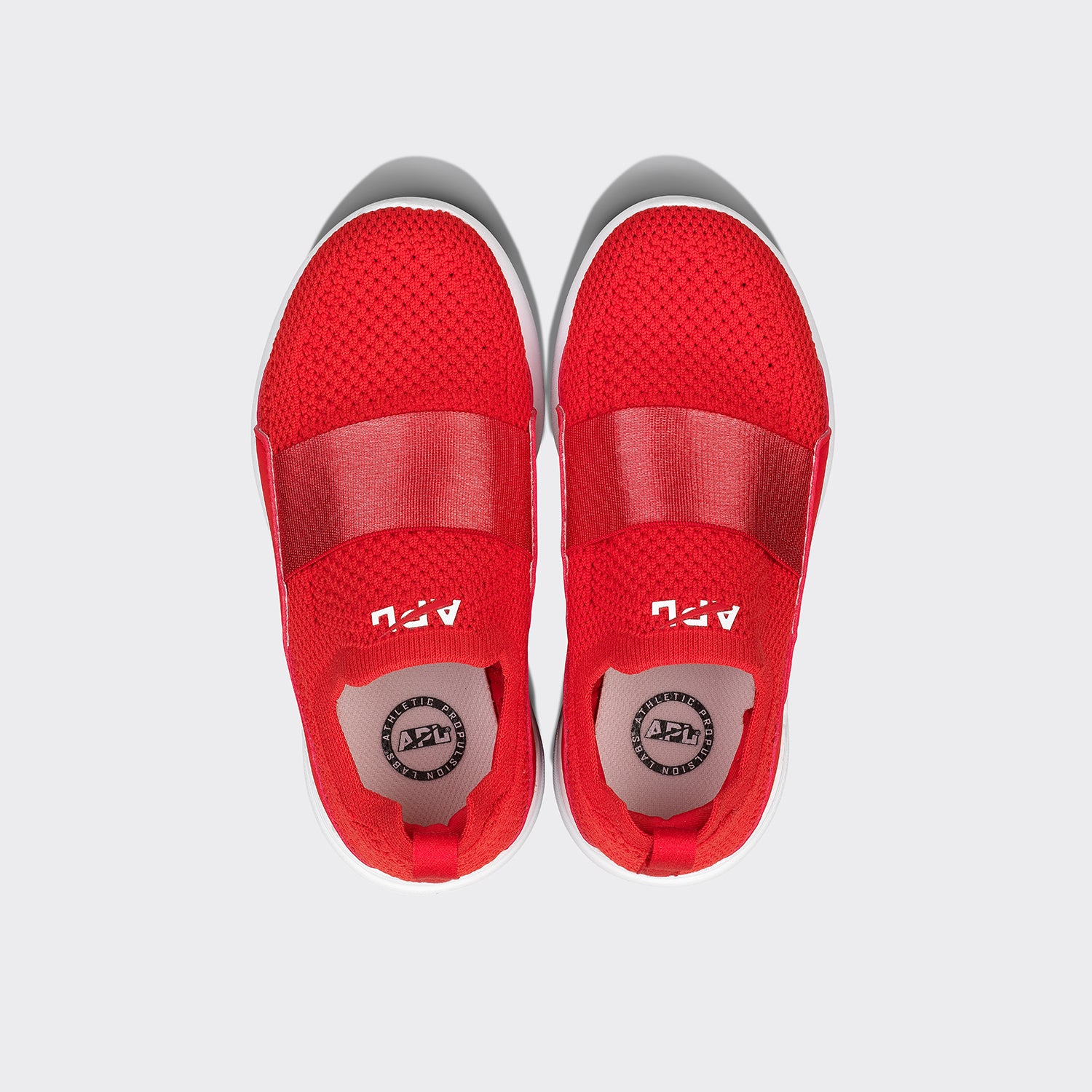 Youth's TechLoom Bliss Red / White - Image 2