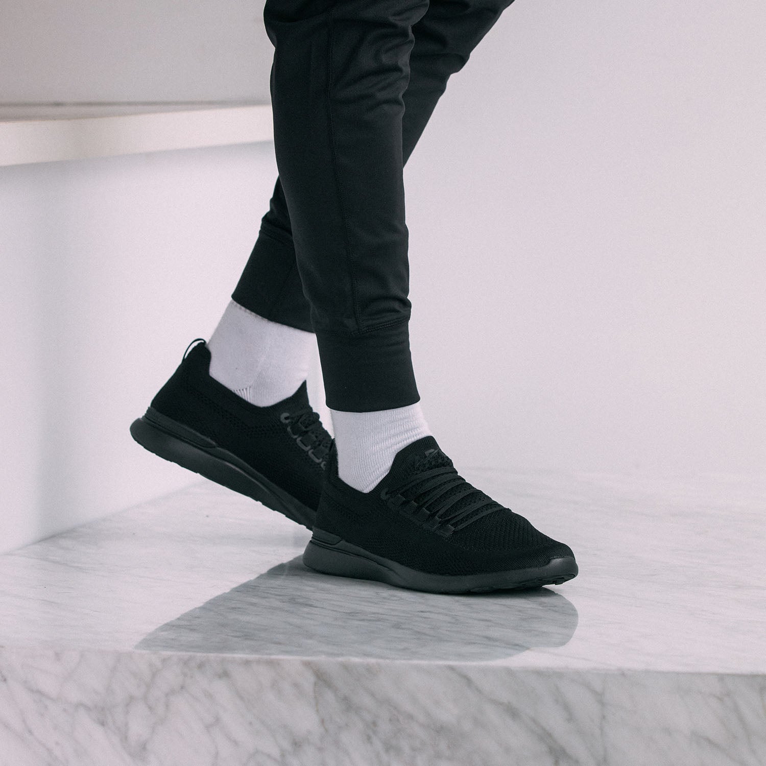 Men's TechLoom Breeze Black / Black - Image 2