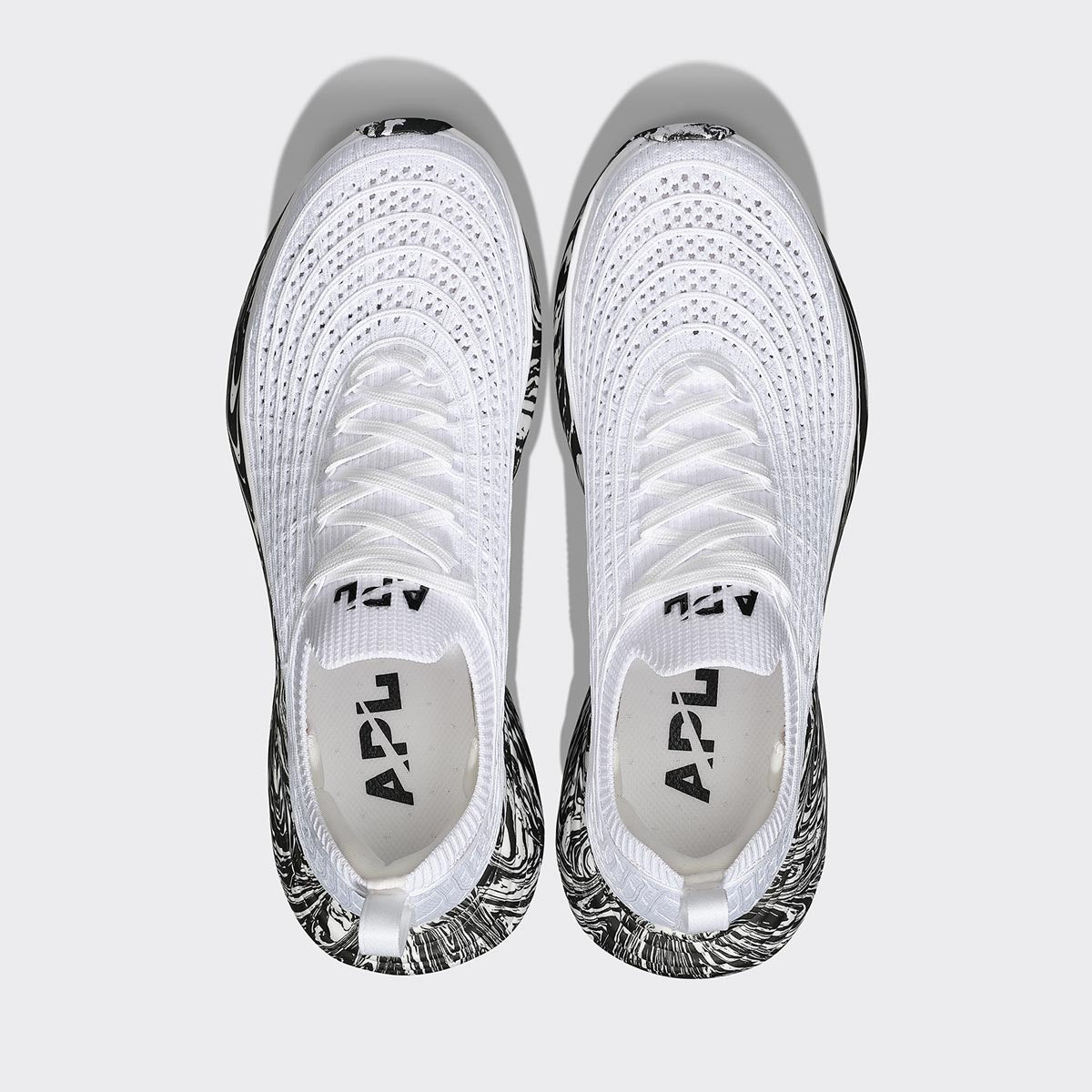 Men's TechLoom Zipline White / Black / Marble - Image 5